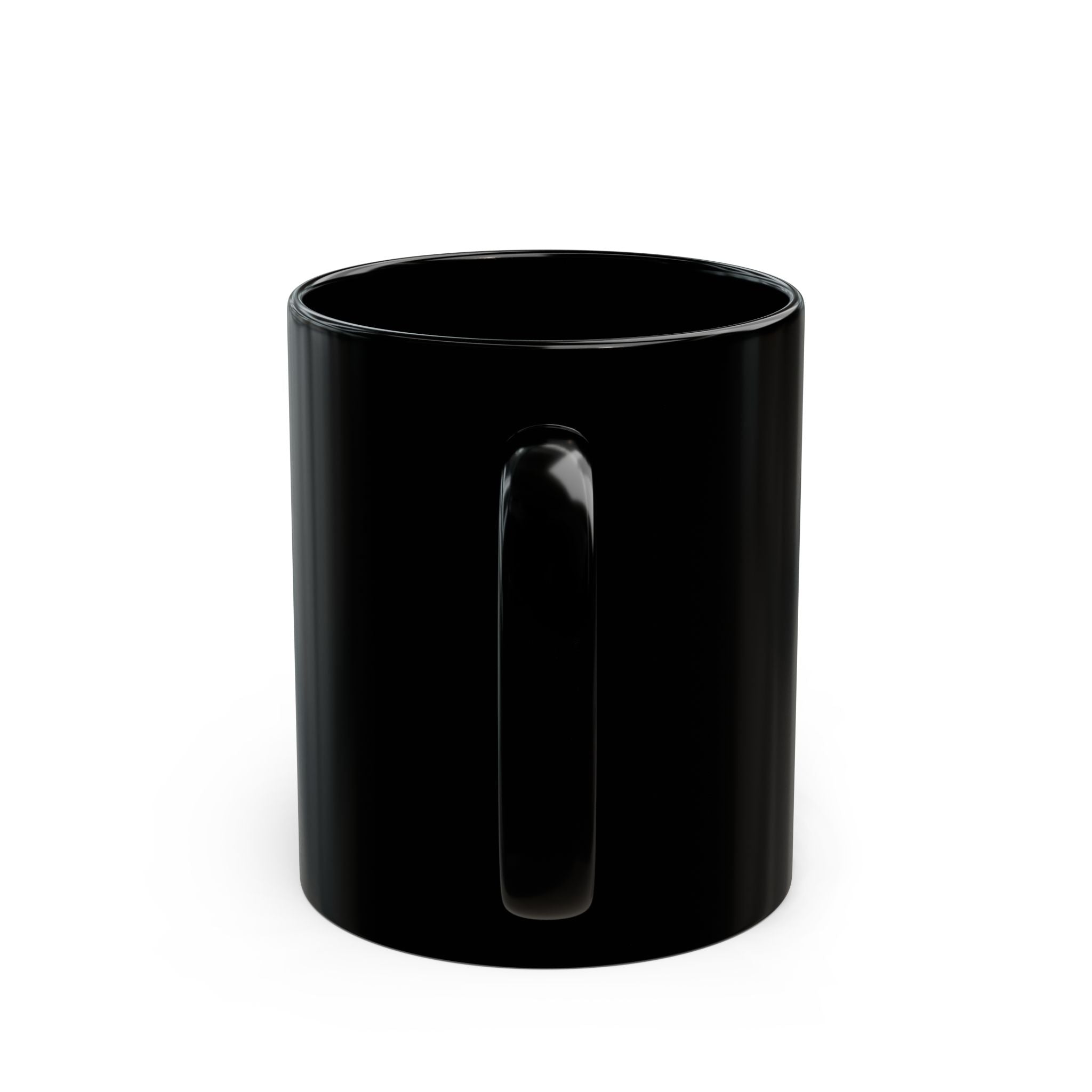 Black Photo Mug – Customizable 11oz or 15oz Coffee Cup