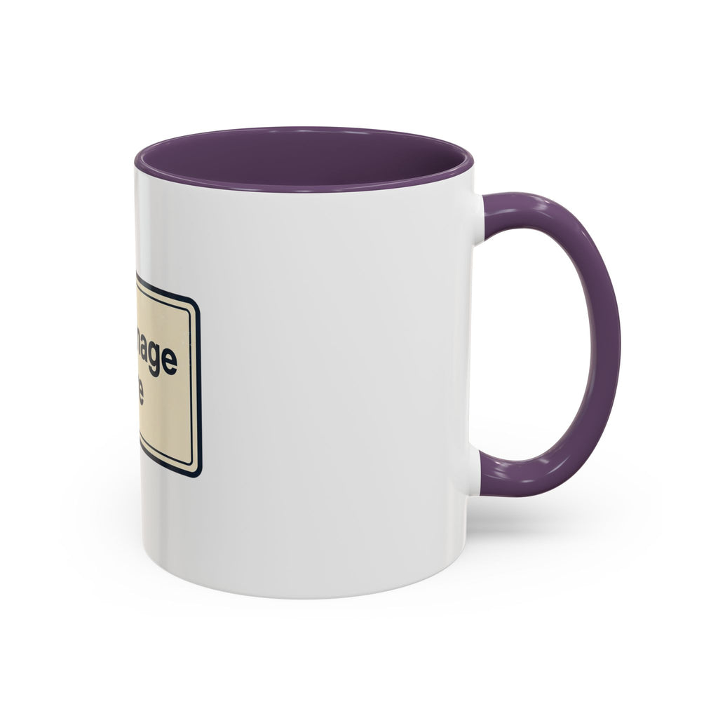 Custom Accent Coffee Mug — Personalized Image & Text Photo Mug (11/15 oz)
