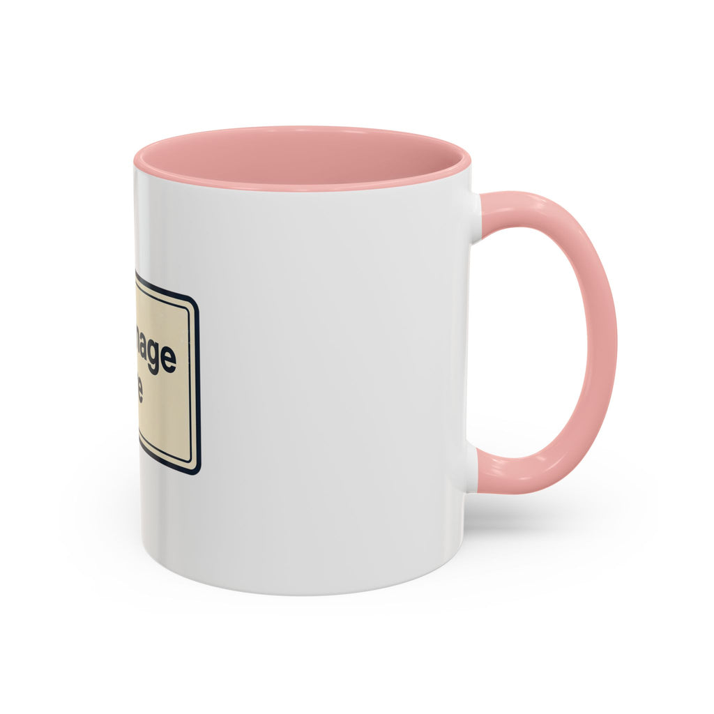 Custom Accent Coffee Mug — Personalized Image & Text Photo Mug (11/15 oz)