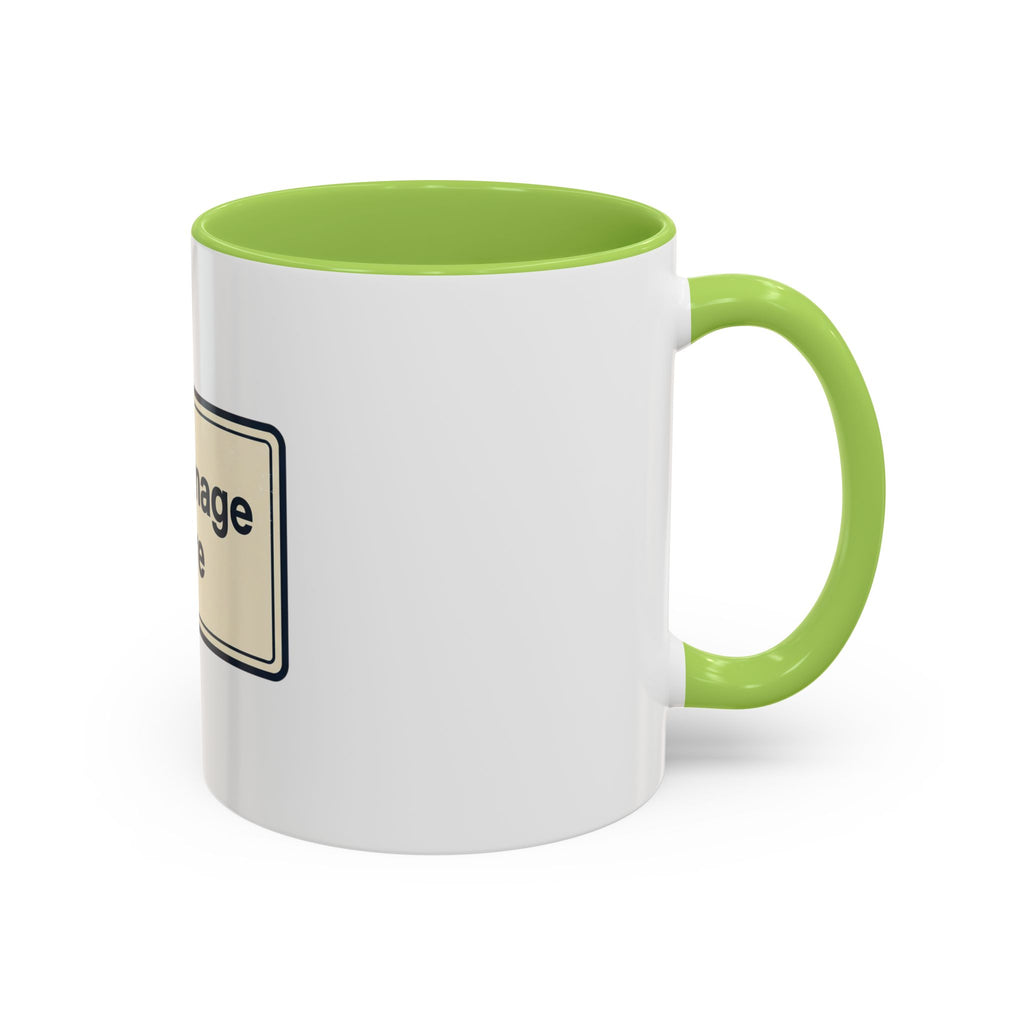 Custom Accent Coffee Mug — Personalized Image & Text Photo Mug (11/15 oz)